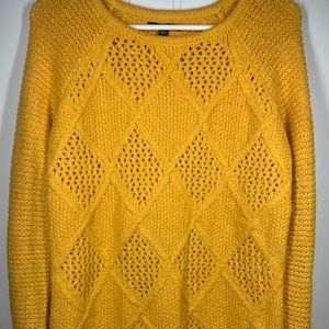 American Eagle Outfitters XS mustard yellow sweater